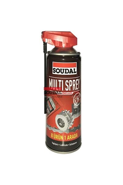 Soudal Multisprey Koruyucu Yağlayıcı Pas Sökücü 400 ml