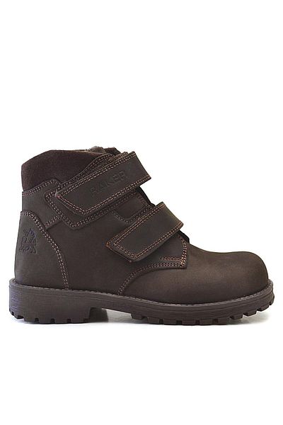 Rakerplus Παιδικές μπότες Sentor Γνήσιο Δερμάτινο Shearling Velcro