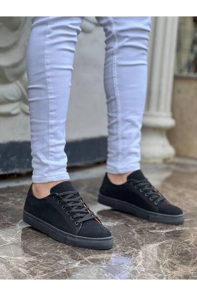 BESKAR KB 122 Siyah Deri Suni Deri Günlük Erkek Ayakkabı – Kaymaz Taban