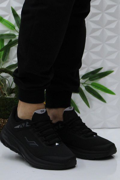 Lescon Glıtch Easystep Black Comfortable Original Product Men's Sneakers