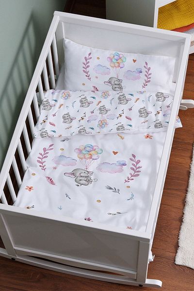 Tuğba Kuğu Mother's Side Crib Sleeping Duvet Cover Set - For Baby