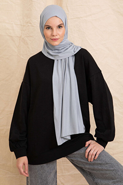 PURESCARFS Combed Gray Shawl