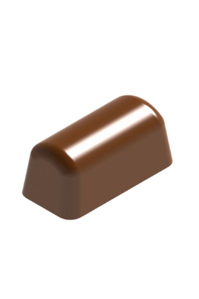 Greyas 12.5 g Polycarbonate Rectangular Praline Chocolate Mold - Cm-1174