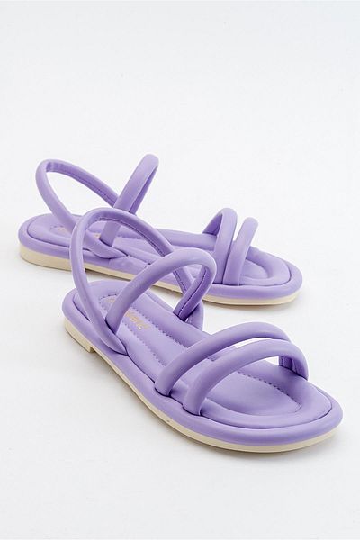 Ccway 2-Piece Women's Sandals Lilac