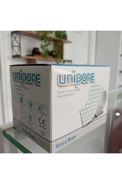 Unipore 10cm X 10m Elastic Fixing Band - Box of 4