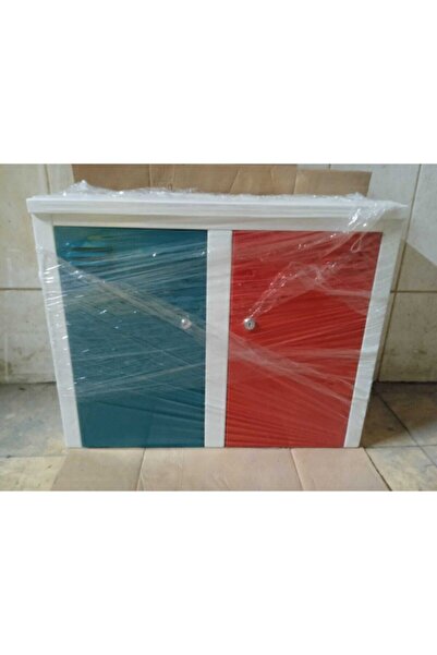 Medikalbirlik Küçük toksin narkotik Dolabı eczane ilaç dolabı kırmızı yeşil dolap 50x60x20 cm