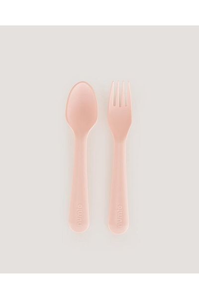 lets be child Pink Let's Be Child Spoon and Fork Set