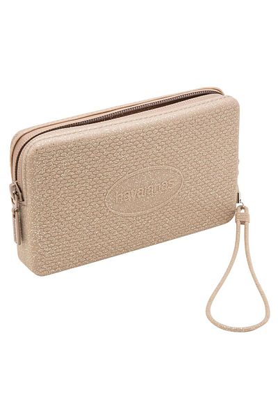 Havaianas Unisex Mini Bag Plus - Γκλίτερ Χρυσή Τσάντα