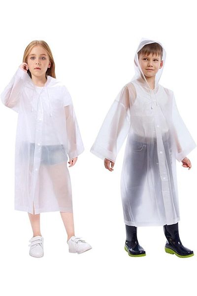 Nurcamp White Children's Raincoat Marcygm011
