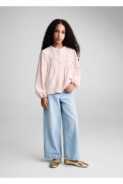 MANGO Kids Μπλούζα Bamboo Cotton