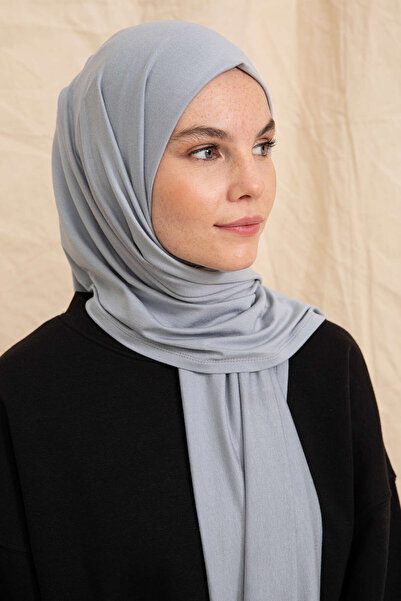 PURESCARFS Combed Gray Shawl