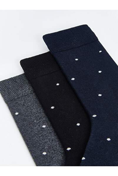 LC Waikiki LCWK mintás férfi zokni 3 db