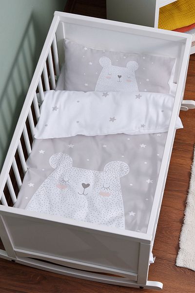 Tuğba Kuğu Mother's Side Crib Sleeping Duvet Cover Set - Pure Baby