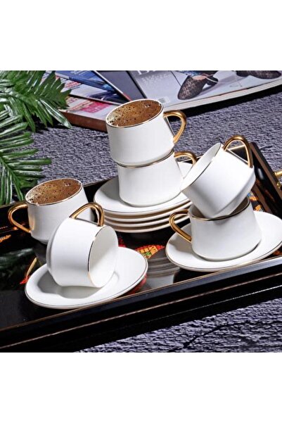 Kosova Fın-527 New Bone 120 Cc 6 Lı Fıncan Mat Byz