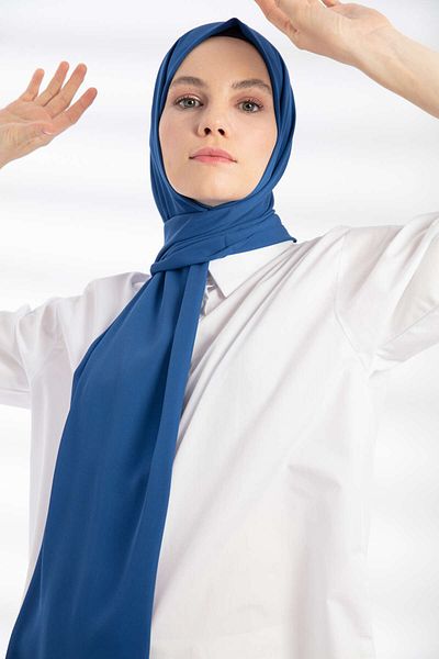 PURESCARFS Σάλι Indigo Crepe