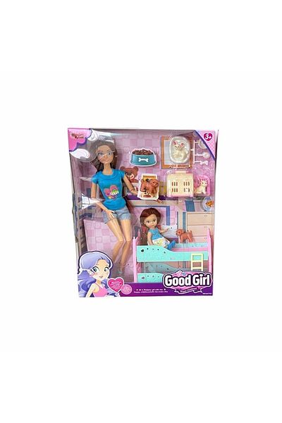 Vardem Good Girl C 115112   - 29 cm Ranzi Doll with Accessories 3+
