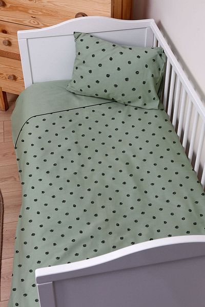 Tuğba Kuğu Linen Duvet Cover Set - Baby Size (100X150)