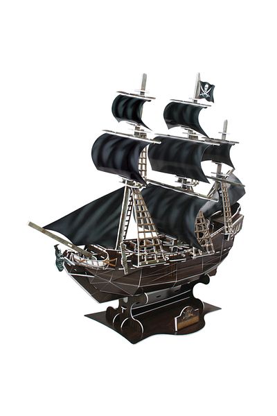 Cubic Fun 3d 155 Pieces The Queen Anne's Revenge Ship