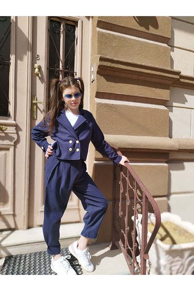 rg kidsstore Linen Youth Jacket and Trousers Set