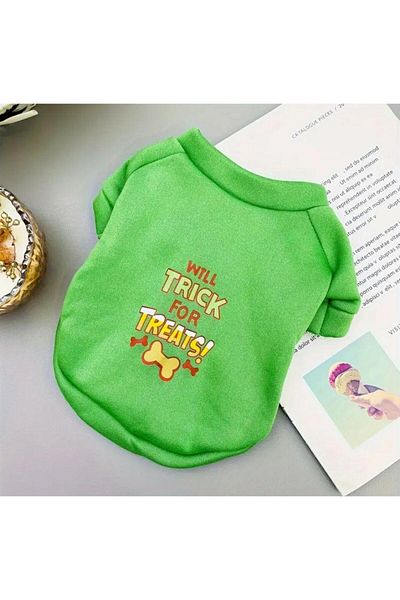 PetiliDünya Printed Sweat Dog Suit, Cat Suit