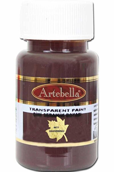 Artebella Transparan Çini Seramik Boyası Kahverengi 50ml
