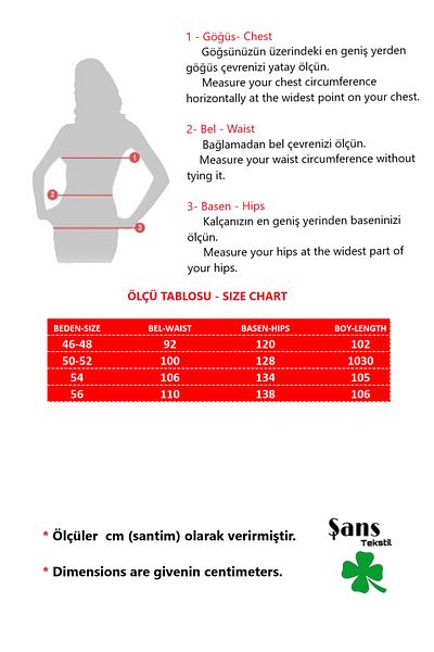 Şans Green Steel Knitted - Large Size Women's Trousers with Elastic Waist Pockets 65N38330