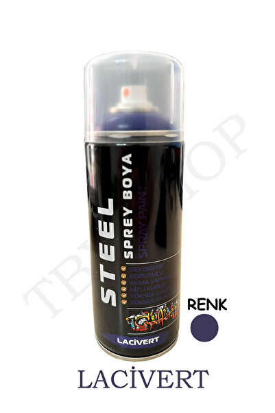 TBYSHOP Lacivert Sprey Boya 400 ml Dekoratif Boya Graffiti Duvar Boyası Mobil...