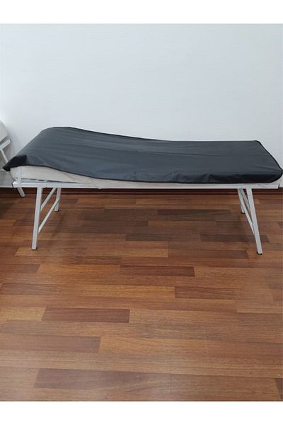alez Black Stretcher Cover PVC Elastic Inspection Table Cover Liquid Proof