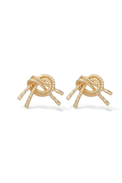 Çlk Accessories حلق عقدة فاخر مقطوع بالليزر
