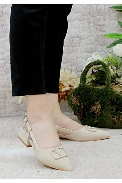 KOCAMANLAR Feles 01-902 V Toka Жіночі балетки TEN-SATEN