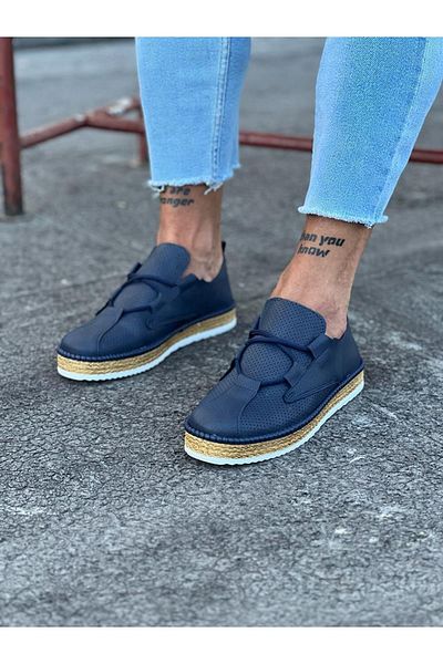 Astra Market Men's Casual Navy Shoes