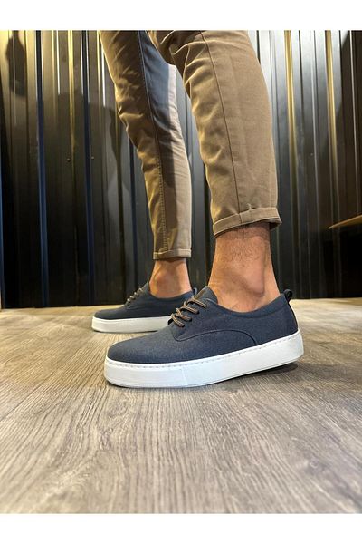 K&A Casual Shoes Navy Blue (Suede)