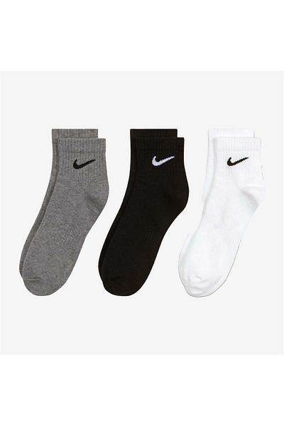 Nike U Nk Everyday Ltwt Ankle 3Pr Unisex Socks