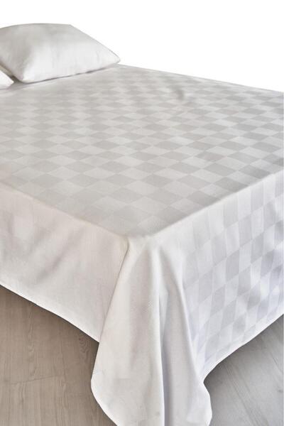 CT STONES Single Cotton White Single Pique 160X240