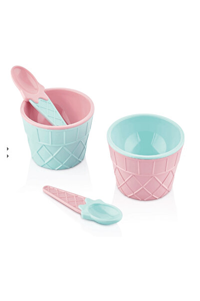 Marsilyan Carnival Ice Cream Set 4 Pieces