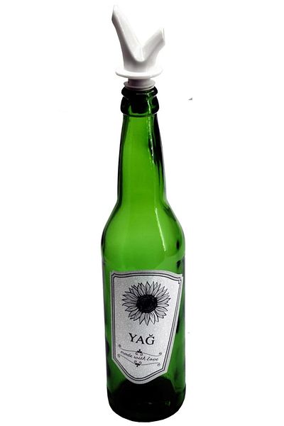 MR RZN STORE Paris Green 500 cc Oil Bowl - Royaleks-HN-1523