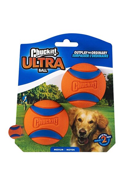 Chuckit Ultra Ball 2'li Köpek Oyun Topu Orta Boy Boy