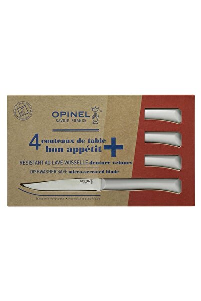 Opinel Op-001904 Bon Appetit 4 Parça Paslanmaz Sofra Bıçağı