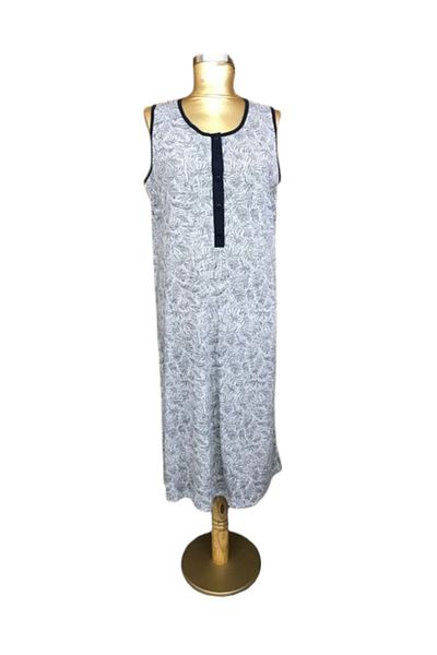 NENA COLLECTION Navy Blue Nightgown-22089