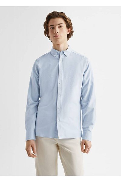 Mango Teen Tricou Albastru Pentru Copii