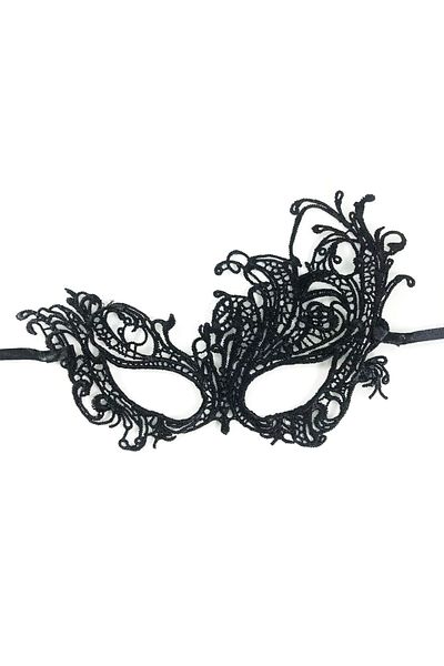 nuit dose Black Color Lace Cutout Lace Embroidered B Party Mask No 1