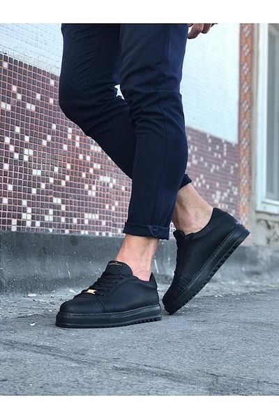 K&A Charcoal Men's Casual Shoes