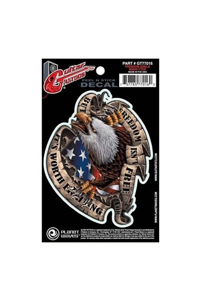 Planet Waves Planetwaves GT77016 GTR Tattoo-Freedom Eagle - Sticker GTR Tattoo-Freedom Eagle - Sticker