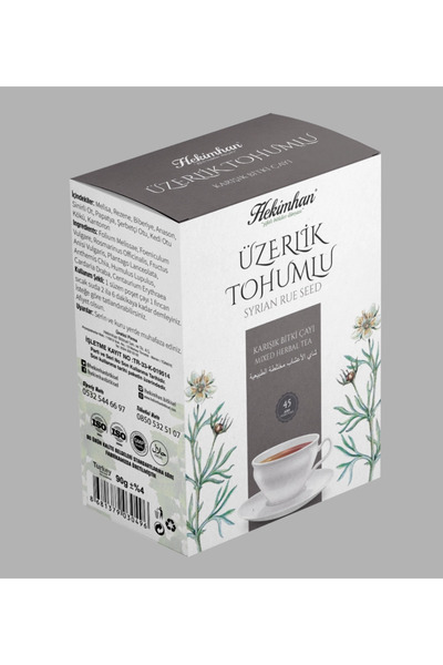 tan organik Overcoat seed cat grass tea 45-piece filter bag