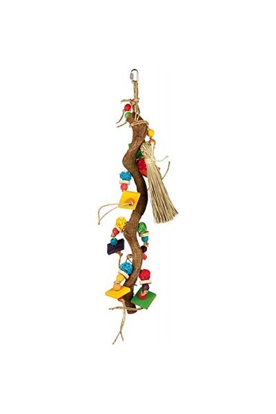 Trixie Parakeet Toy with Hanging Bell 56cm 533132