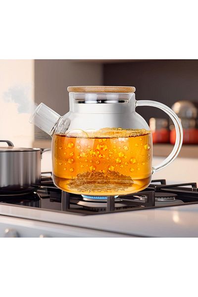 MIBRU Coffee tea herbal drinks glass pot 1000ml