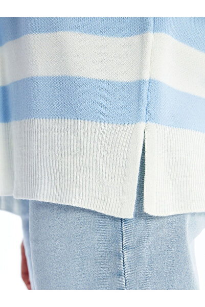 LC Waikiki Pulover de damă cu guler rotund - W42051Z8