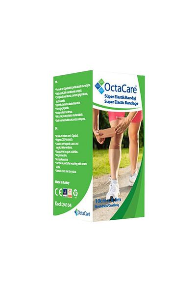 Octacare Super Elastic Bandage 10cm X 4.5m