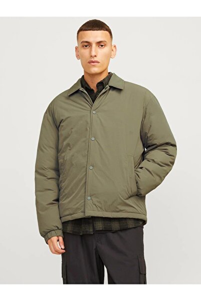 Jack & Jones Jcoross Padded Coach Jacket-dusty Olive 12261978-du