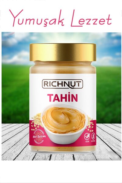 RİCHNUT Doğal Tahin 300 gr (Yerli Susam, Taze Çekim)
